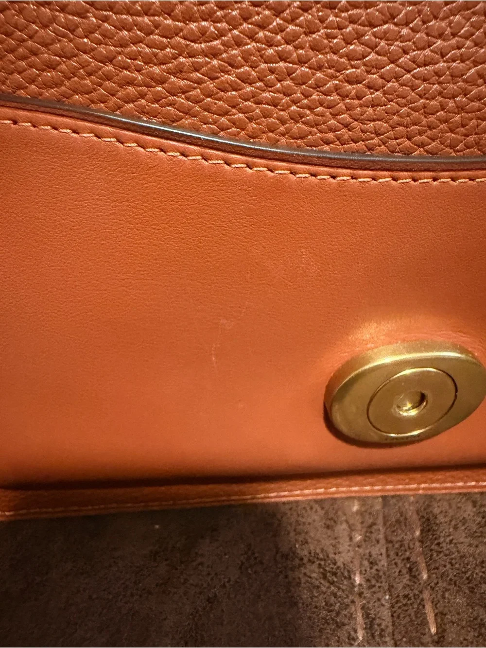 Coach Tabby 26 Saddle Tan Leather Shoulder and Crossbody Bag *Rare Color*